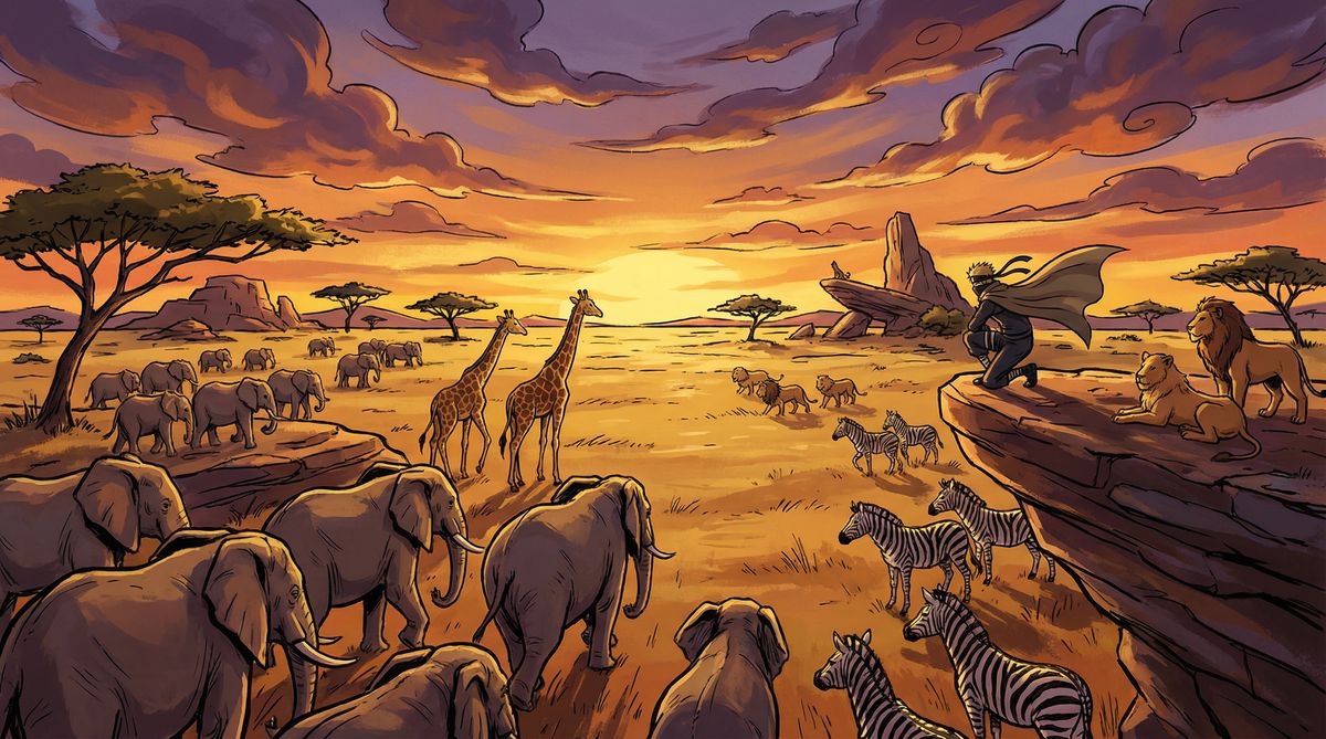 每日大赛野生动物拍摄